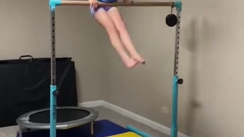 Legend says she still hangin there funny fail gymnastics