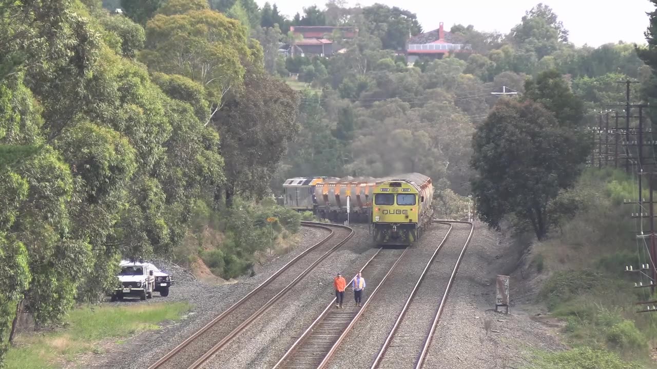 Rescue a freight train stuck on a hill