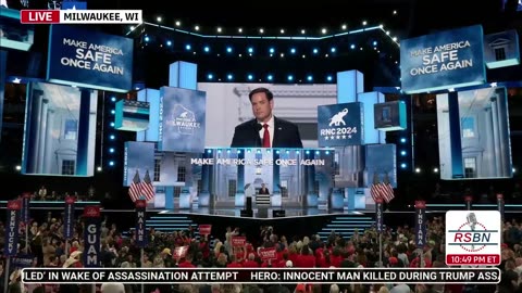 RNC 2024: Sen. Marco Rubio at 2024 RNC in Milwaukee, WI