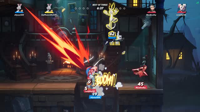 CRAZY double Bugs Bunny COMBO!