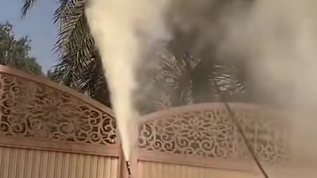 power lines shorted and made residents panic