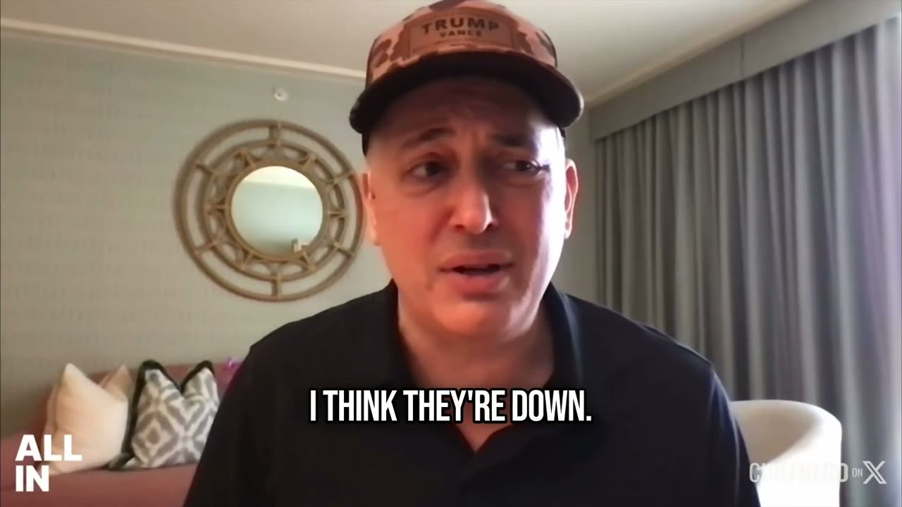 "If they lose advertising from Pharma, it's over. Those news networks are going to lose half their revenue overnight ... MSNBC ratings are down like 50% since the election"