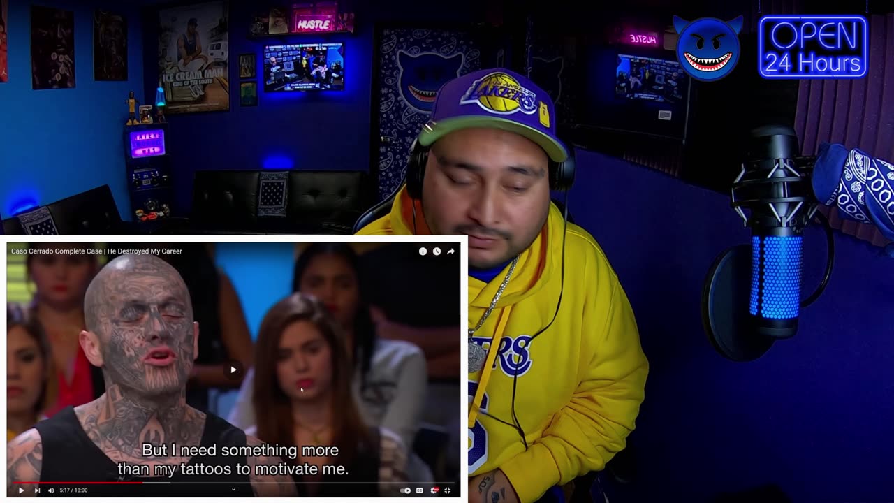 Carlos Orellana On Caso Cerrado Chicano Rap Bozos