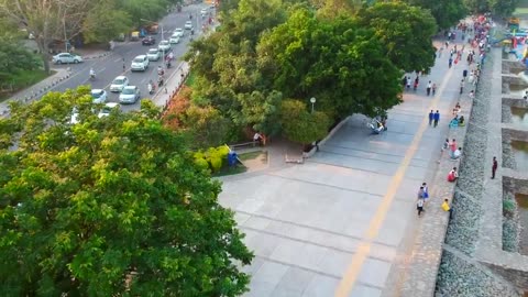 Sukhna Lake Chandigarh Fastrack Drone shots