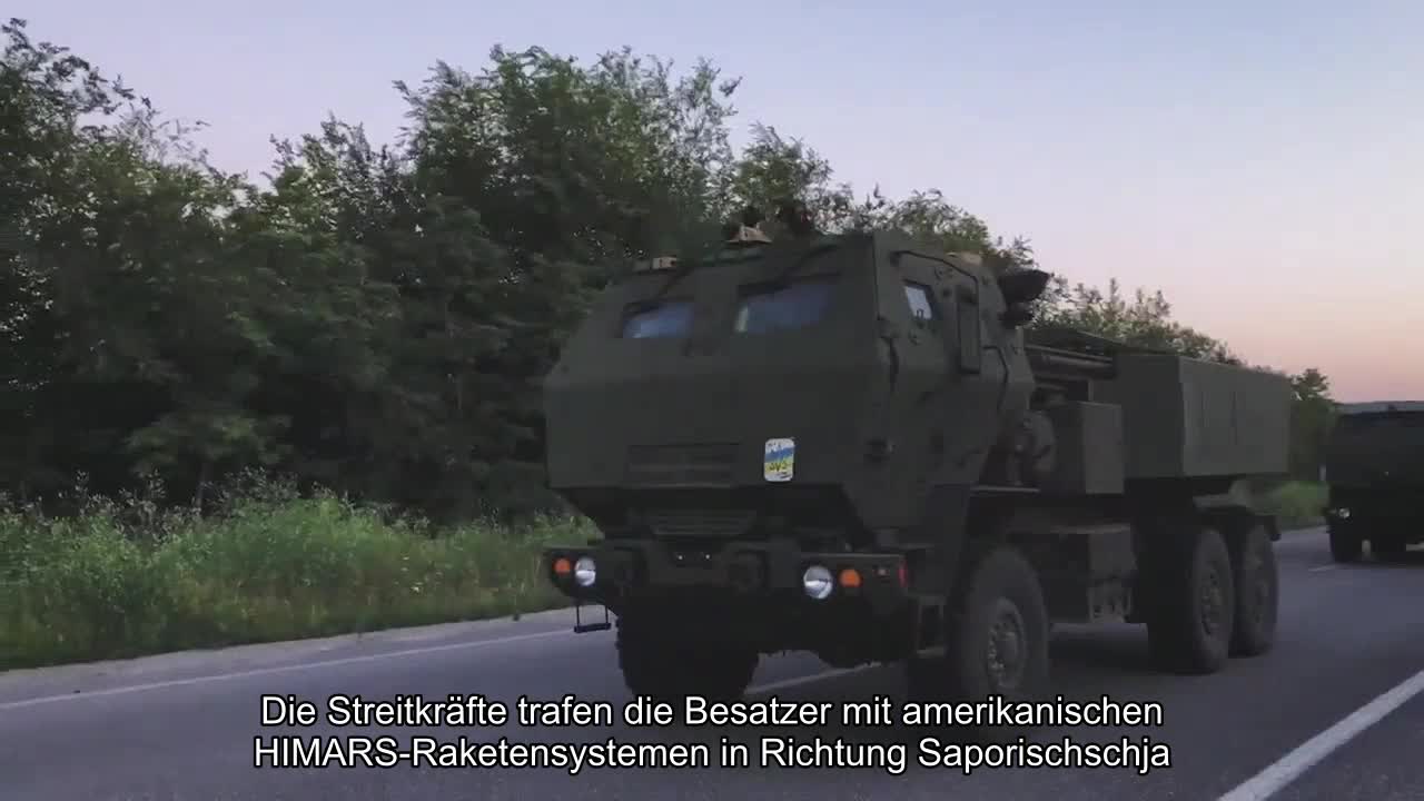 Die Streitkräfte trafen die Besatzer mit amerikanischen HIMARS-Raketensystemen in Richtung Saporisc