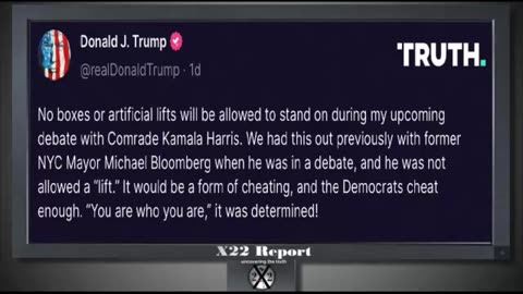 Ep. 3445b - [DS] Will Go Into Overdrive When [KH] Loses The Debate, Trump Warns The [DS], Treason