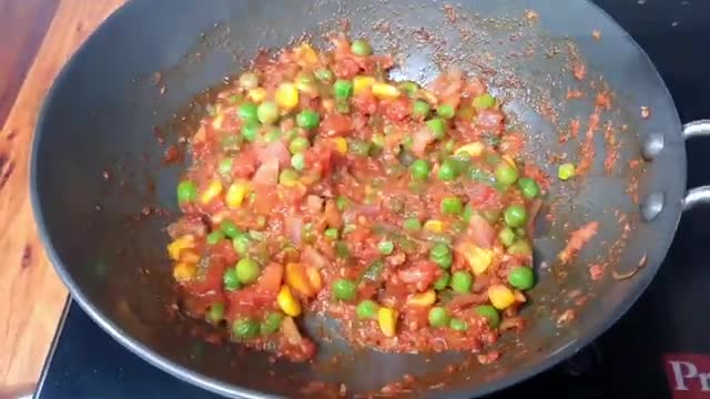 | Tomato & Vegetable Macaroni |So Tasty