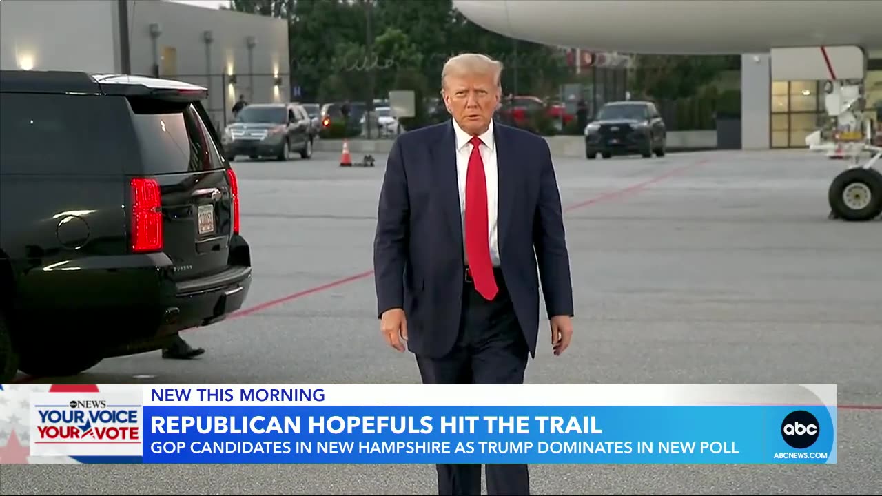 GOP candidates continue 2024 campaign trail into New Hampshire _ GMA.