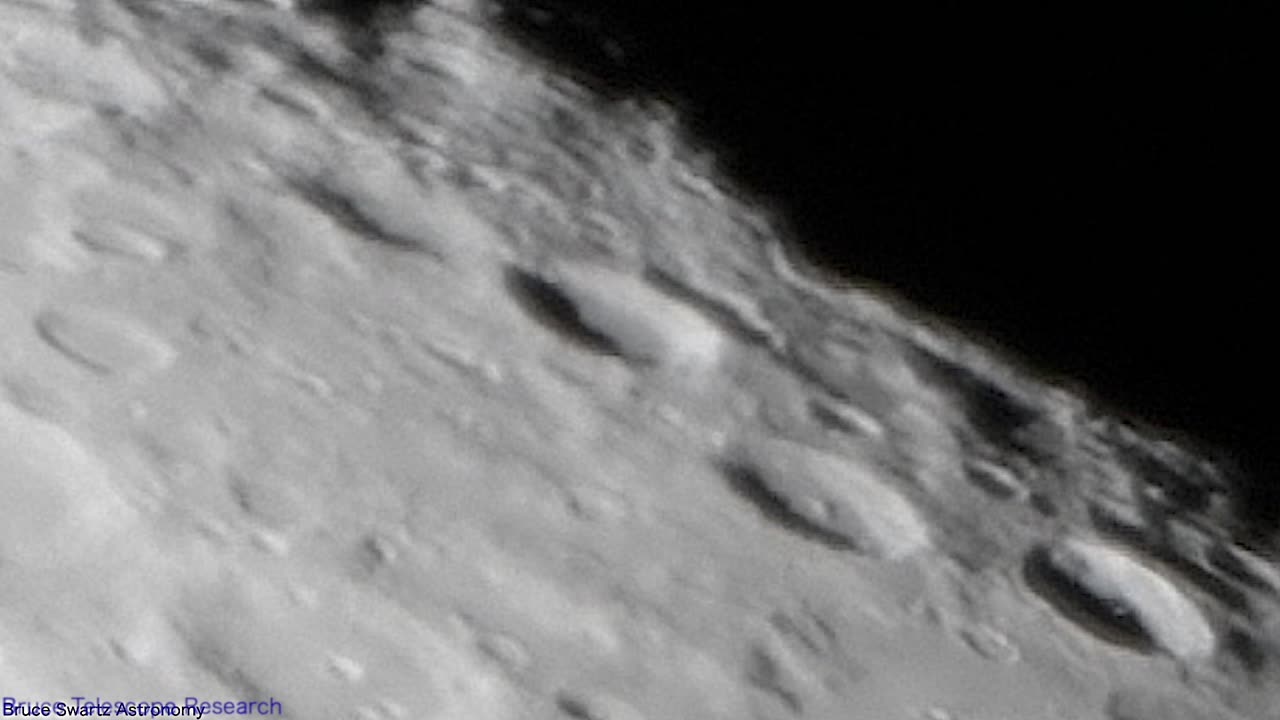 Zooming in with a Large Telescope the Moon's North Side Pods? + Fake Built Craters