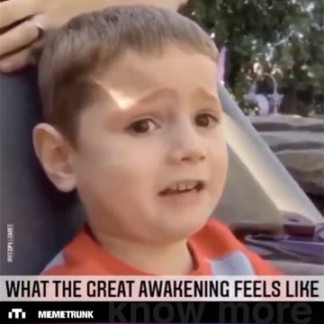 What the Great Awakening feels like