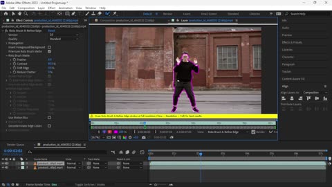 Mastering RotoBrush in After Effects