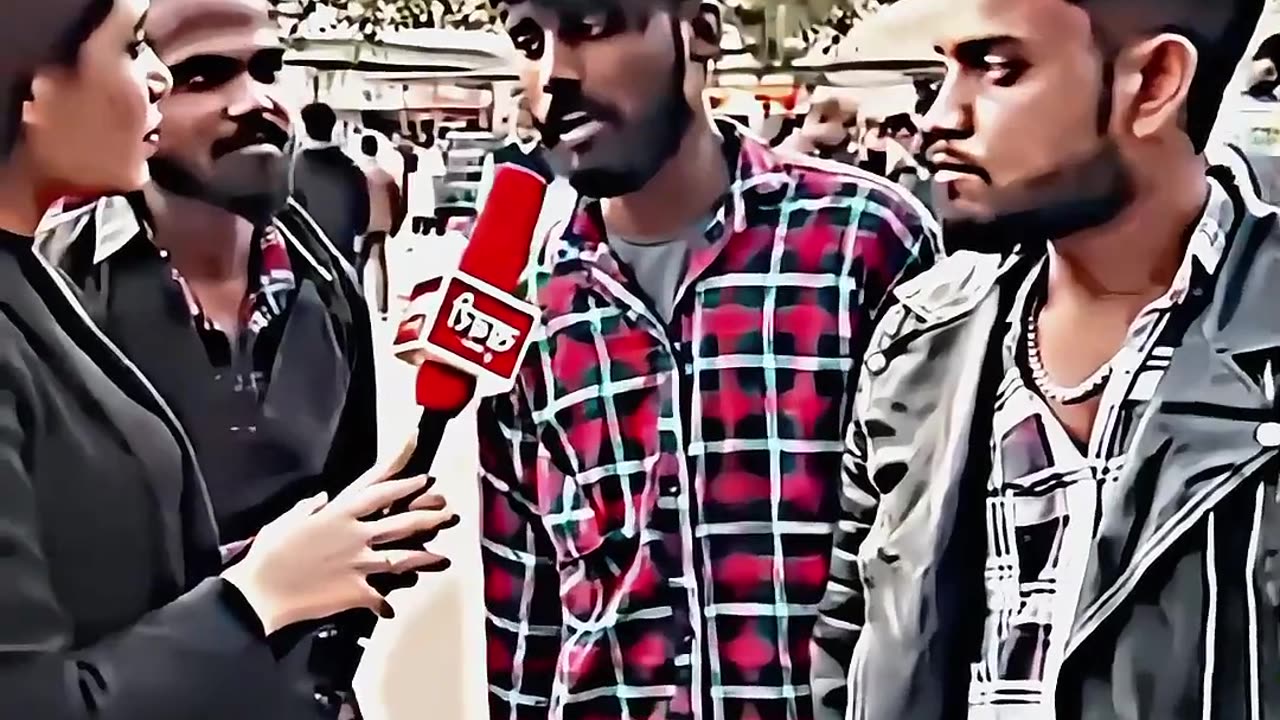 Wait For End Mangru savage reply reporter | #mangru #funny #sigma #memes #ytshorts #shorts