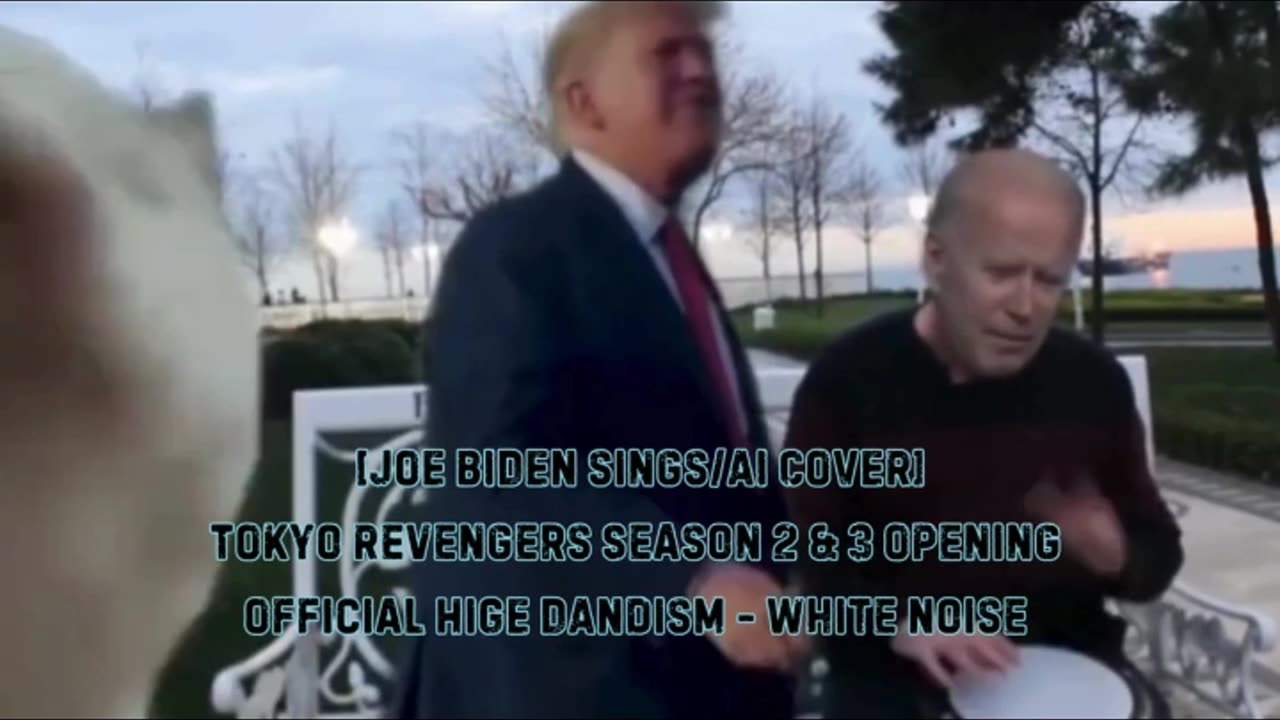 [Joe Biden sings/AI Cover] Tokyo Revengers S 2&3 OP Official HIGE DANdism - White Noise