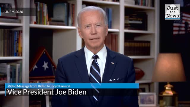 Video Message from Biden to Floyd Funeral