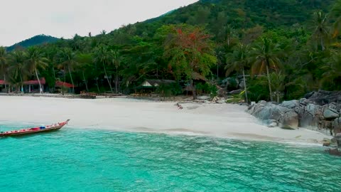 Drone Shot of Bottle Beach