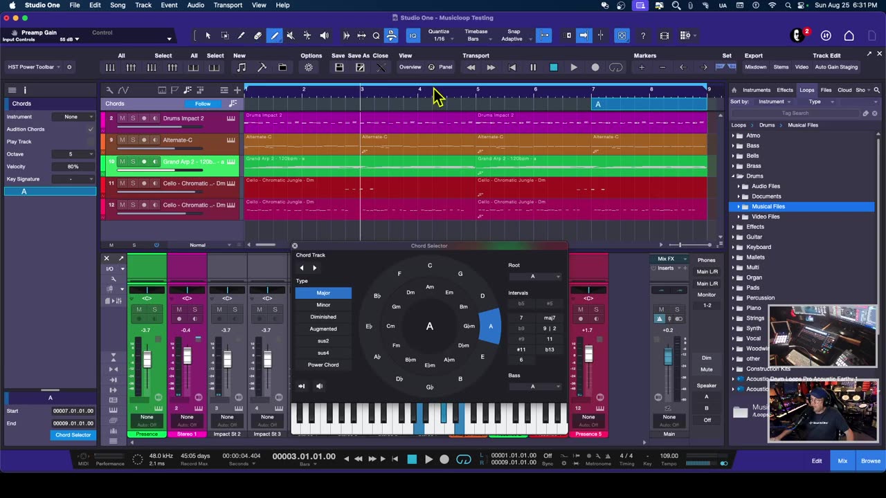 Understanding Studio One Music Loops - Presonus Studio One - Home Studio Trainer Show