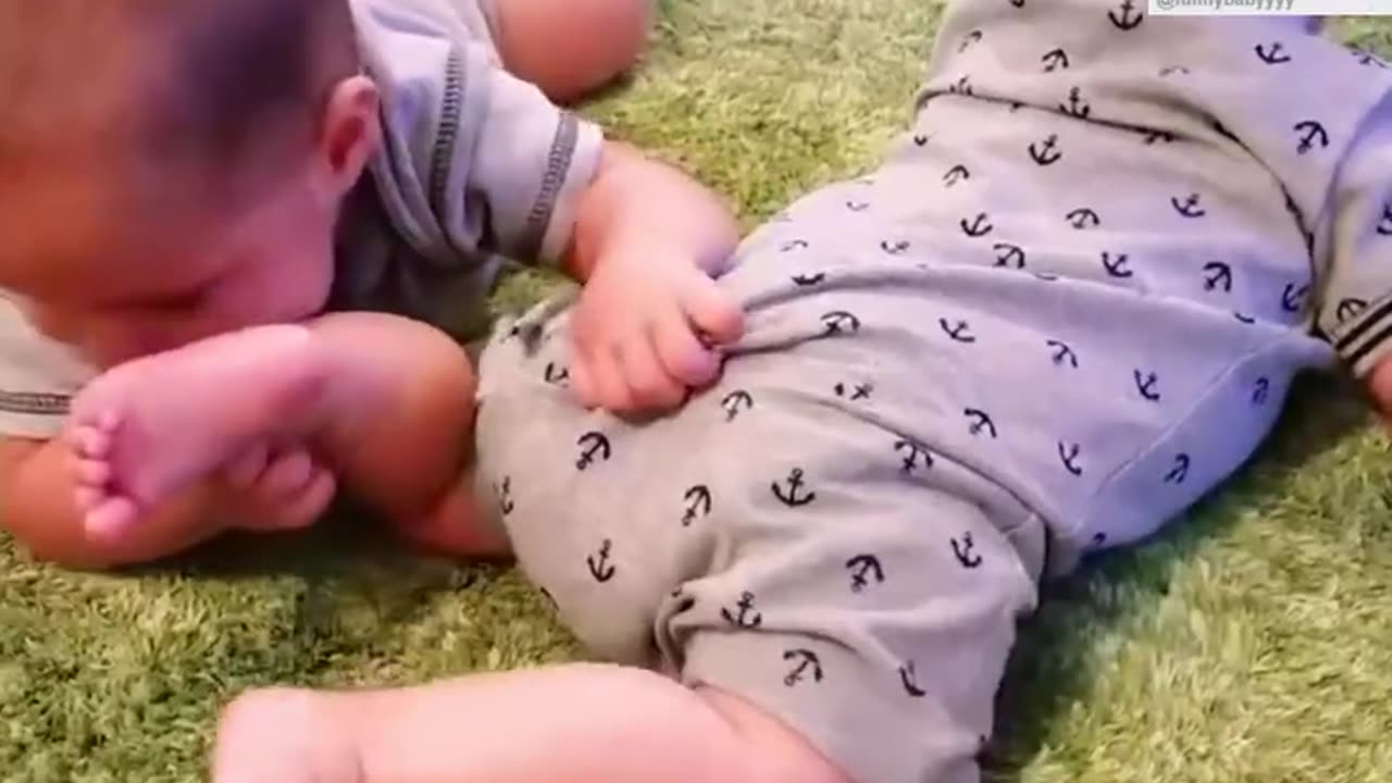 Cute baby video