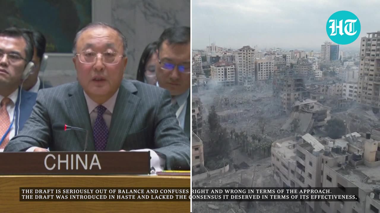Fireworks In UN As U.S. & Russian Resolutions On Israel-Gaza War Get Rejected - Watch