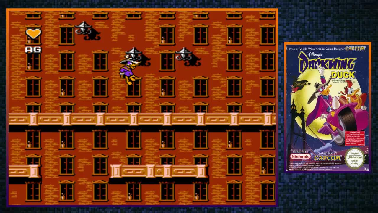 Playthrough Darkwing Duck NES / Famicom console