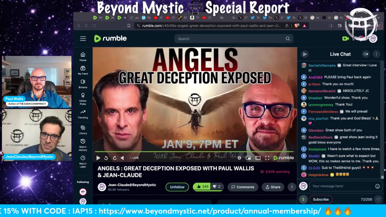 ANGELS : GREAT DECEPTION EXPOSED WITH PAUL WALLIS & JEAN-CLAUDE