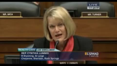 Rep Cynthia Lummis questions Jonathan Gruber Dec 9 2014