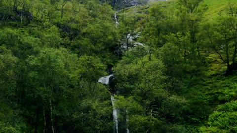 green nature / nature waterfall / green mountain _ Nature _ Nature Background