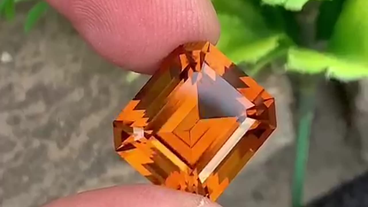 Top Quality Natural Orange 🍊 Citrine Gemstone 🧡