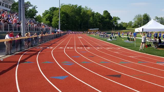 5.17.22 - Girls 100m Dash @ St. Joseph Invitational