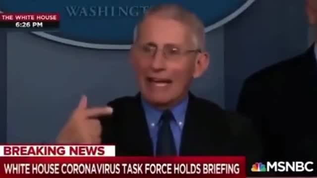 Wait a minute! Fauci said WHAT!?