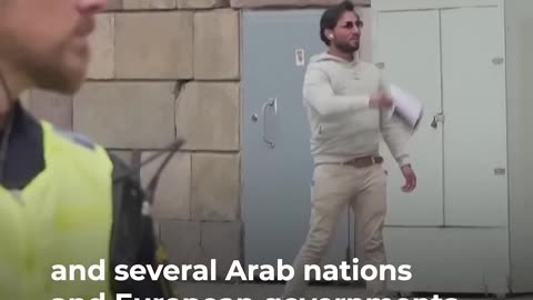 Video of Israeli forces burning the Quran and bombing Gaza mosque