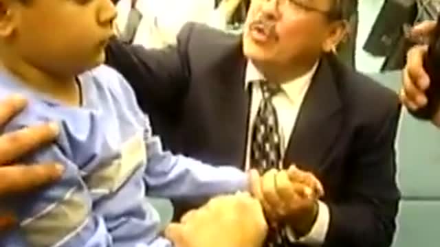 Miracle by God’s hands to heal the autistic boy