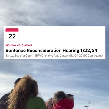 They turned themselves in to Jail Jan 5th