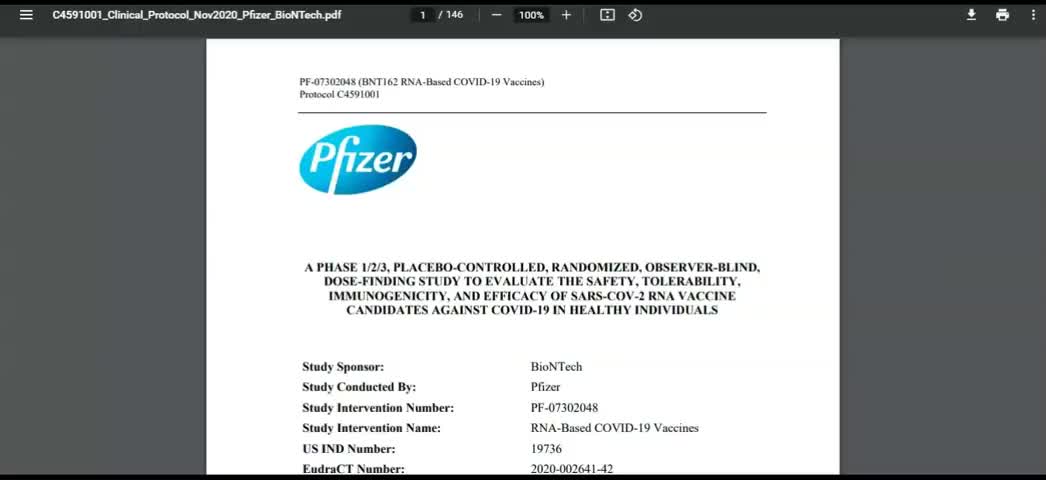 Linkedin Removes My Video Showing Shedding Concern in Pfizer Study