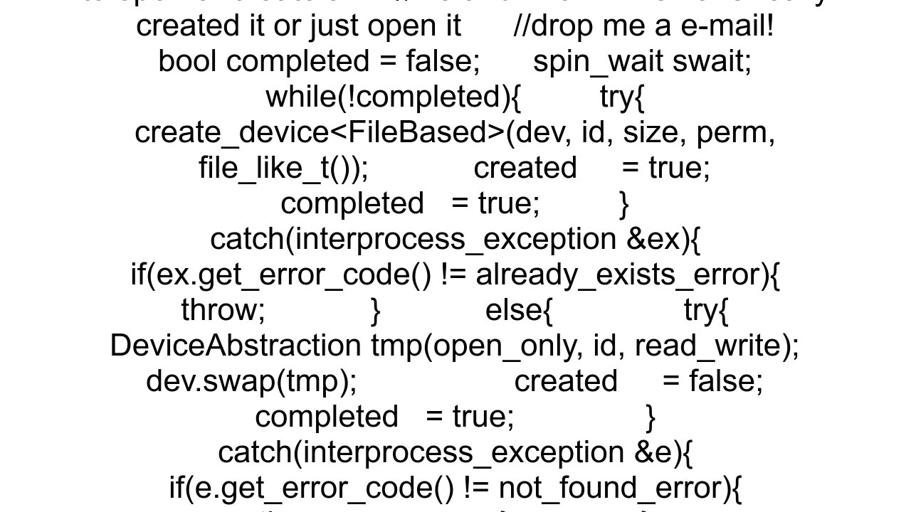 Is there a better way to check for the existence of a boost shared memory segment