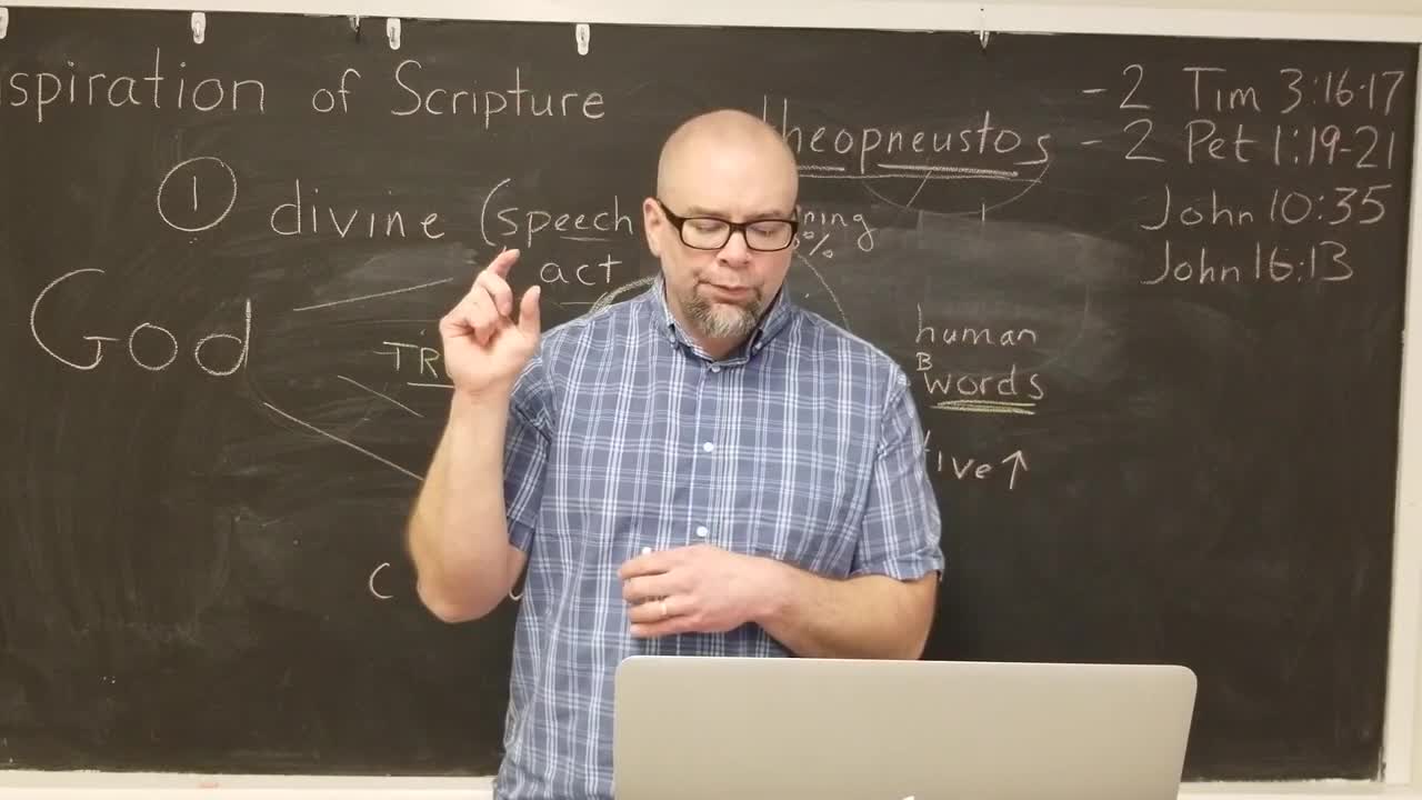 The Inspiration of Scripture, Part 2