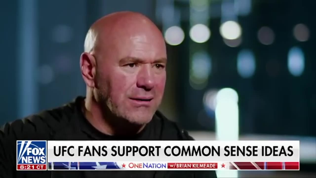 Dana White: Trump is the most resilient human being I have ever met.