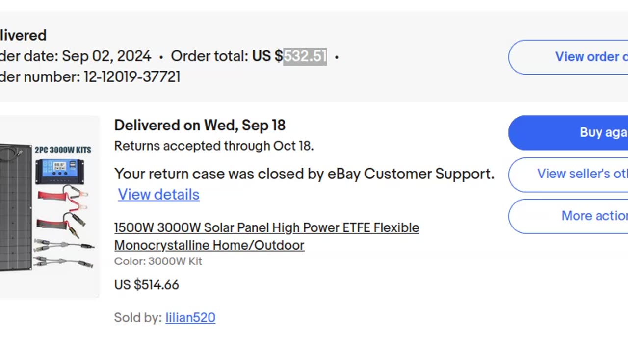 WARNING!!!! EBAY ALLOWS SCAMMERS ON THEIR SITE TO SELL GOODS!
