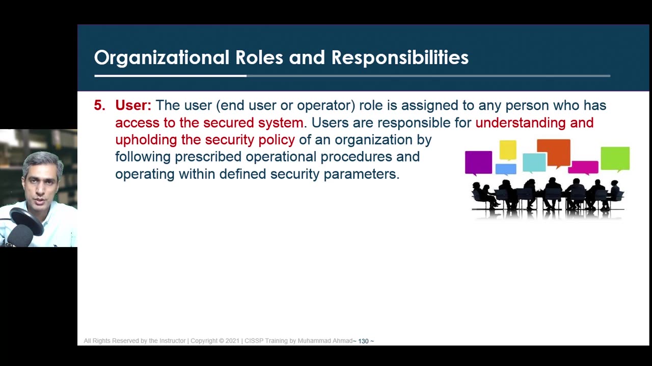 30 - Domain 1-13 Oragnizational Roles and Responsibilities