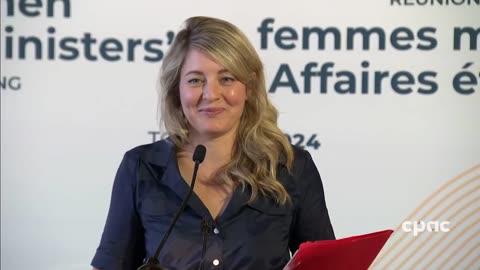 Canada - Foreign Affairs Minister Mélanie Joly comments after women foreign ministers’ meeting in Toronto – September 20, 2024