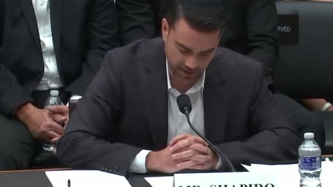 Ben Shapiro Tears Into Censorship Cartel in Fiery Congressional Testimony