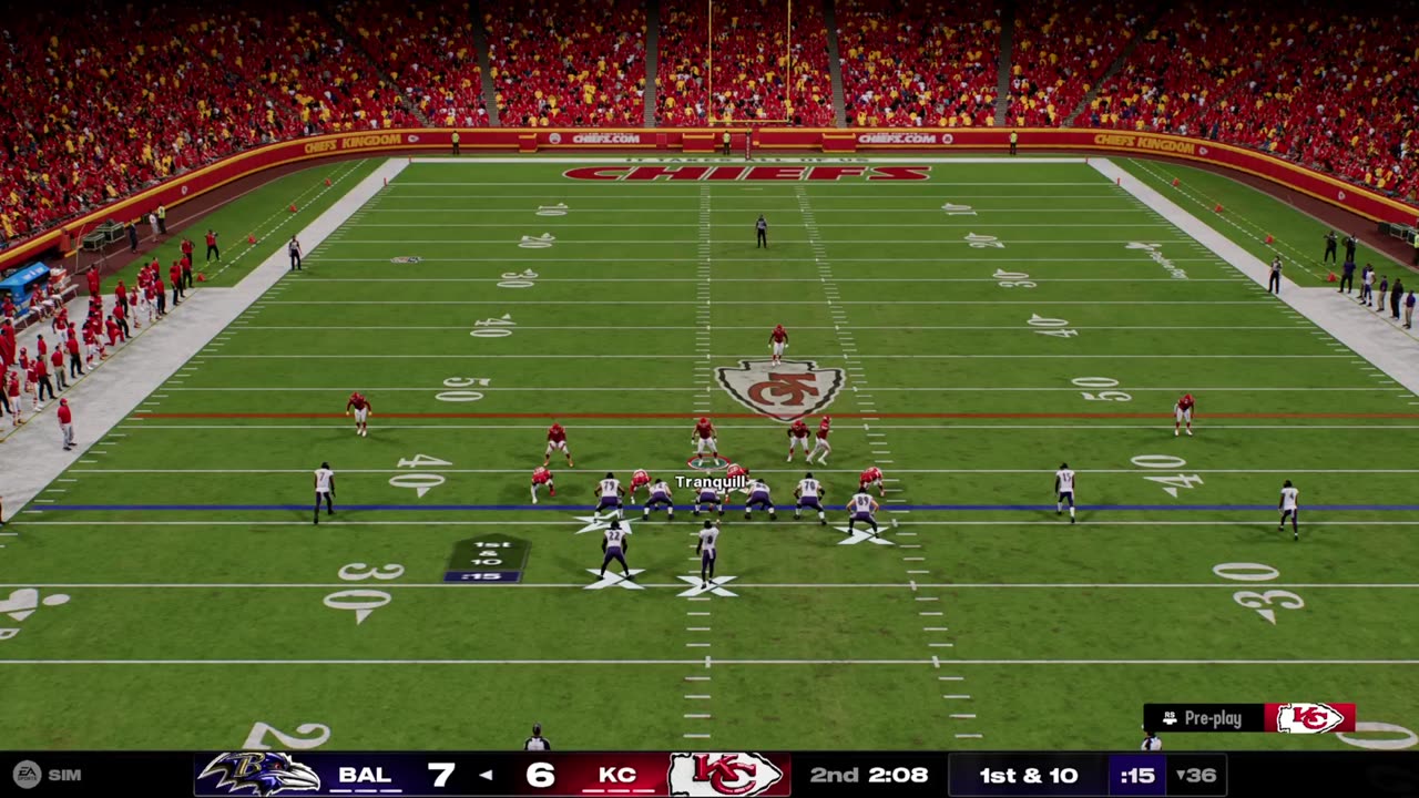 Thursday Night Football - Ravens VS Chiefs (Prime Time) Madden 25 NFL