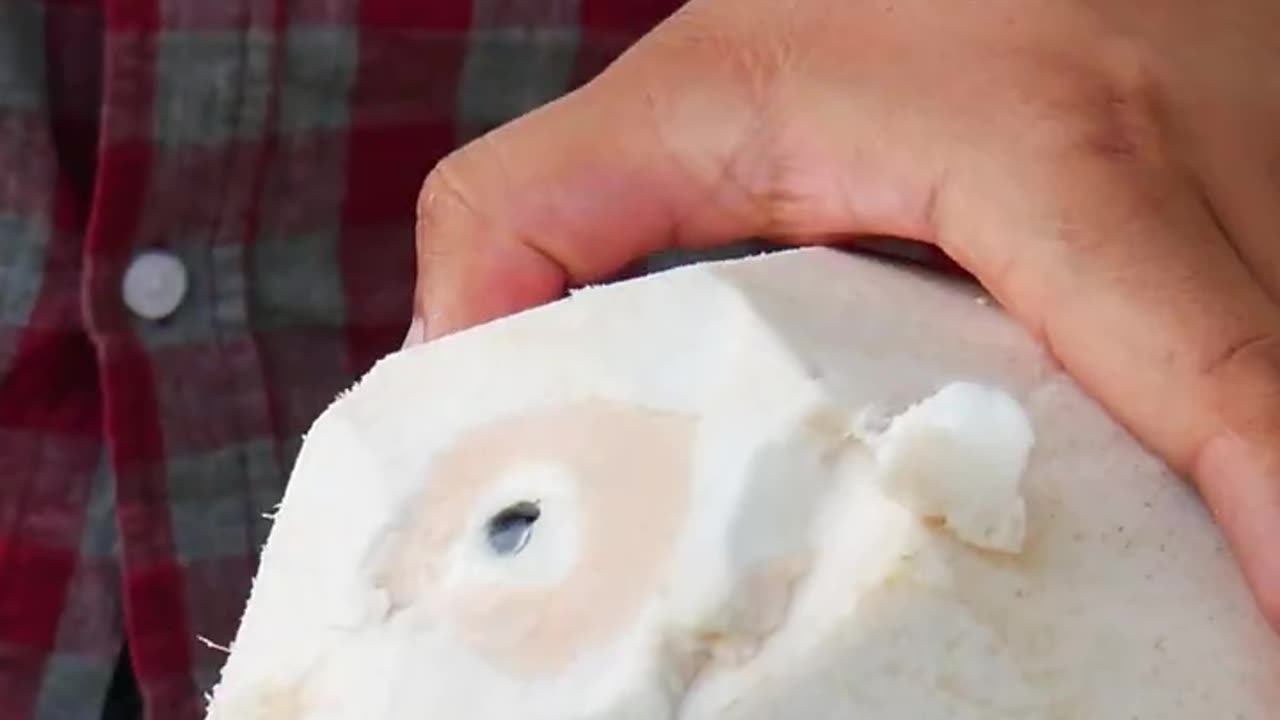 fantastic coconut peeling style