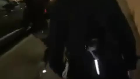 Four Black Thugs Chase and Assault a lone White Boy