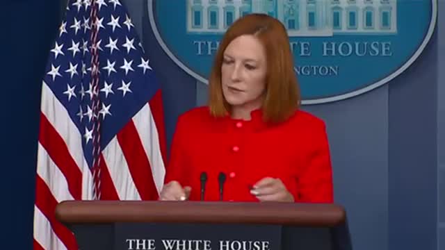 Jen Psaki being a good communicator at the White House