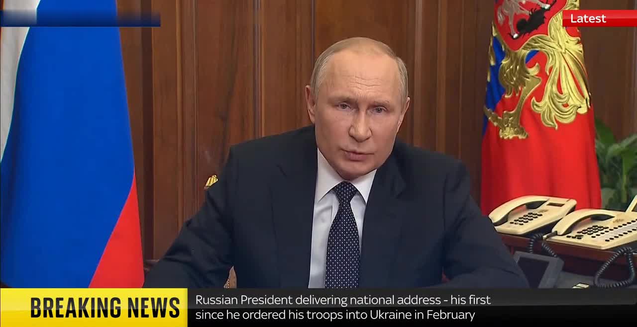 Full address of the President of the Russian Federation Vladimir Putin - Eng