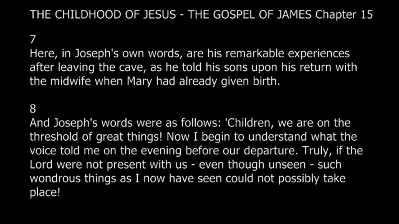 The Childhood of Jesus