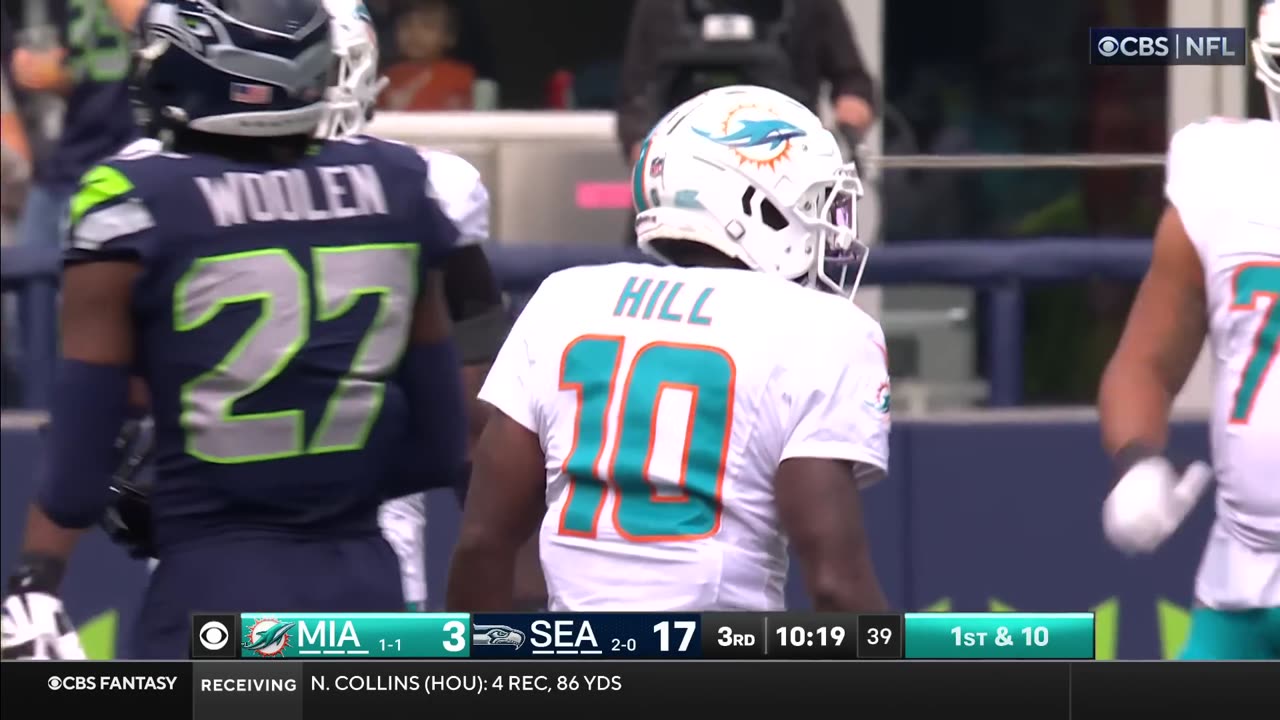 Miami Dolphins vs. Seattle Seahawks | 2024 Week 3 Game Highlights