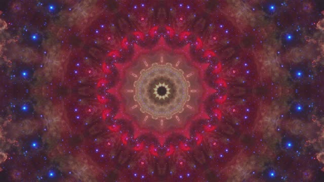 Living like a kaleidoscope, colorful