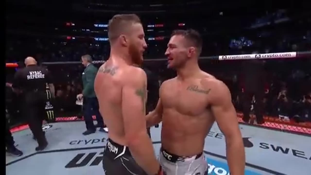 "Pure violence" Justin Gaethje vs Michael Chandler ufc 284