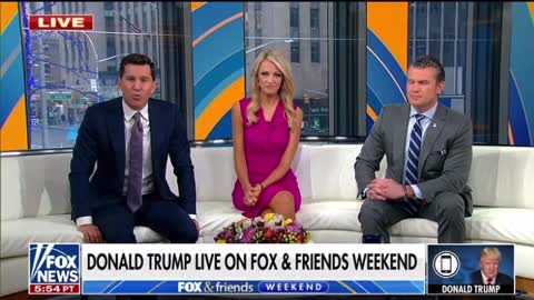 President Donald J Trump on Fox & Friends Saturday 2/12/2022